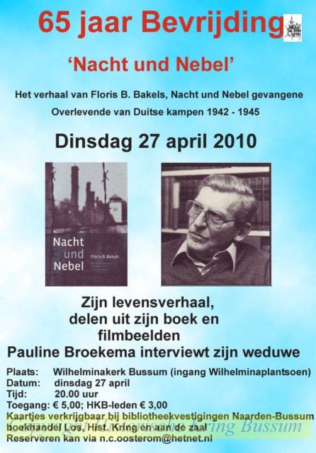 Poster ,Floris Bakels